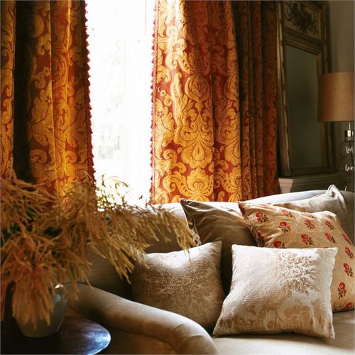 Möbelstoff - BROCATELLO - Zoffany - für Vorhänge / Rollo / Damast-Motiv