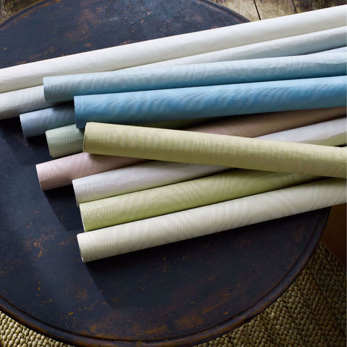 Moderne Tapete - MOIRÉ WALLCOVERING  - Zoffany - Baumwolle / Streifenmuster / Stoffoptik