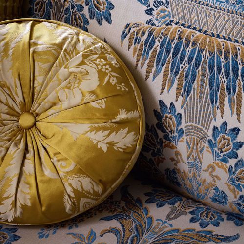 Möbelstoff - LONG GALLERY BROCADE  - Zoffany - für Vorhänge / Rollo / Damast-Motiv