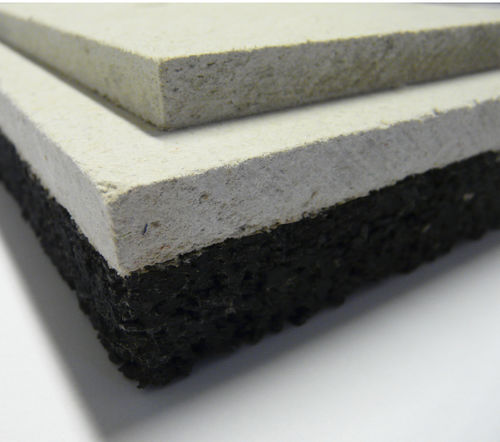 Schallisolierung - TOP RUBBER PLUS - ISOSYSTEM - Gummi / Platten / für Fußboden