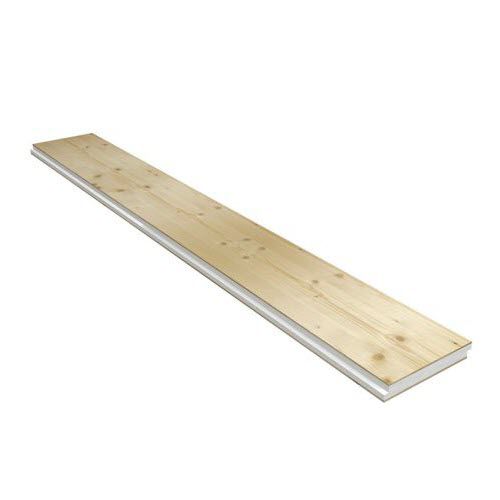 Sandwich-Dämmplatte / für Fassaden - ISOSANDWICH® 5000 - ISOSYSTEM - für Dach / mit isolierender Holzdeckschicht / 1 OSB-Deckschicht
