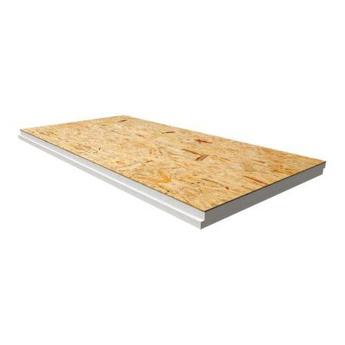 Sandwich-Dämmplatte für Dach - SEMISANDWICH®  - ISOSYSTEM - für Wand / mit isolierender Holzdeckschicht / Oberfläche aus OSB