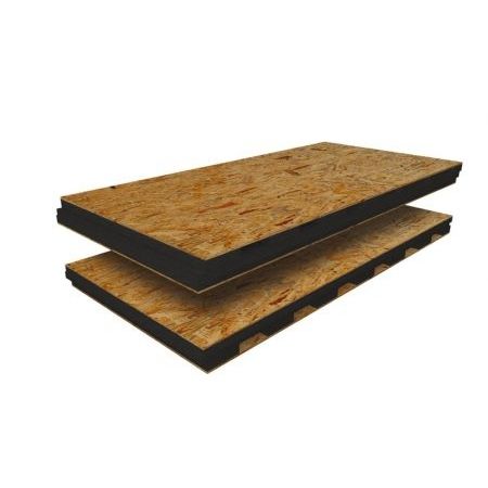 Sandwich-Dämmplatte / für Abdeckung - ISOVENT TOP 2K - ISOSYSTEM - Oberfläche aus OSB / Kern aus PE-Schaum / hochbeständig