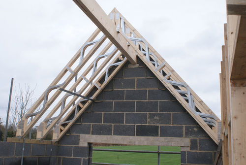 Holztragbalken - EASI-JOISTS® - WOLFSYSTEM - Metall / Drazhtgeflecht