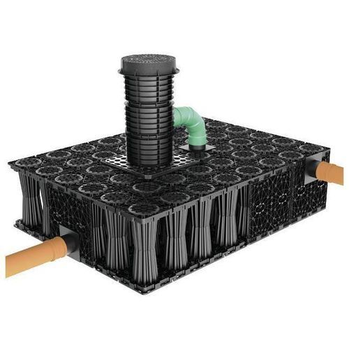 Boxsystem zur Regenwasserversickerung / für Becken - STORMBRIXX&reg; POWERBRIXX 600 - ACO - für Straßen / erdverlegt / durch Regenwasserversickerung