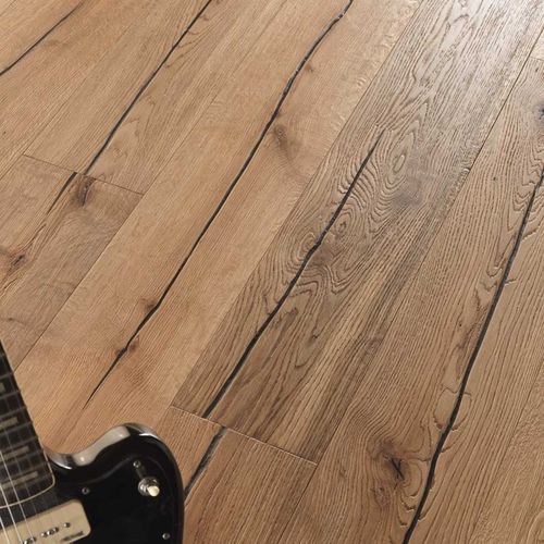 Mehrschichtparkett - Manitoba - BERTI PAVIMENTI LEGNO - Laubholz / Helleiche / schwimmend