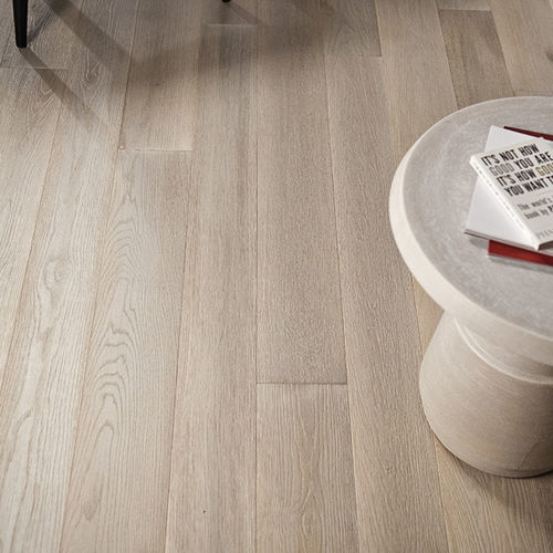 Mehrschichtparkett - Bkleach - BERTI PAVIMENTI LEGNO - Eiche / gebleichte Eiche / gebürstet