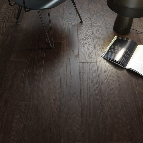 Mehrschichtparkett - Native Dark  - BERTI PAVIMENTI LEGNO - Eiche / gebürstet / lasiert
