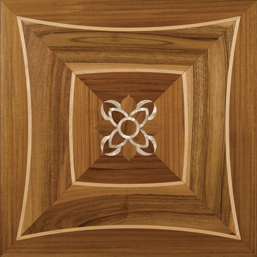 Mehrschichtparkett - Ghirlo - BERTI PAVIMENTI LEGNO - Nussbaum / Teakholz / Ahornholz