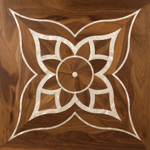 Mehrschichtparkett - Verlato - BERTI PAVIMENTI LEGNO - Eiche / amerikanischer Nussbaum / Teakholz