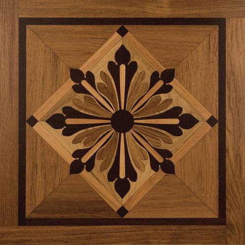 Mehrschichtparkett - Amulea - BERTI PAVIMENTI LEGNO - Eiche / Teakholz / Wenge