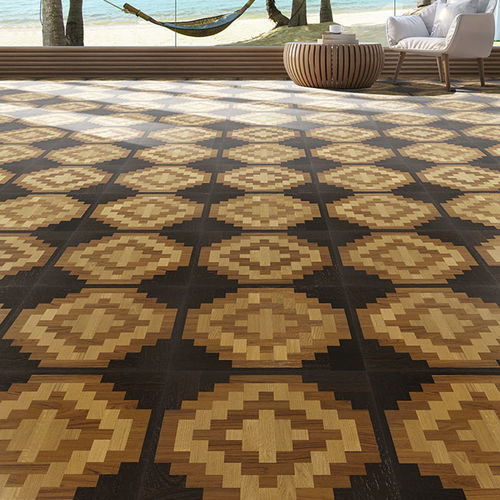 Mehrschichtparkett - Playa del Carmen - BERTI PAVIMENTI LEGNO - Eiche / Teakholz / Wenge