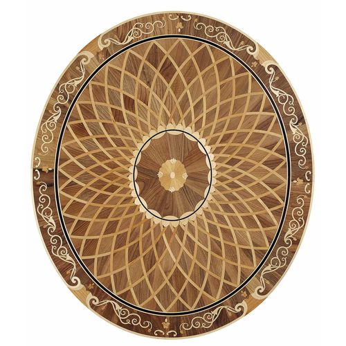 Parkett-Medaillon / Massivholz - Brusoni - BERTI PAVIMENTI LEGNO