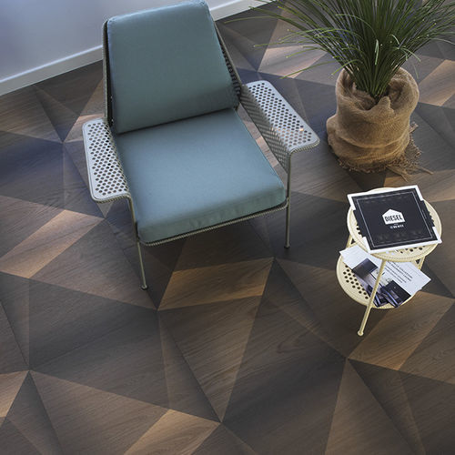 Mehrschichtparkett - Kaleidostone - BERTI PAVIMENTI LEGNO - Eiche / schwimmend / für Privatgebrauch