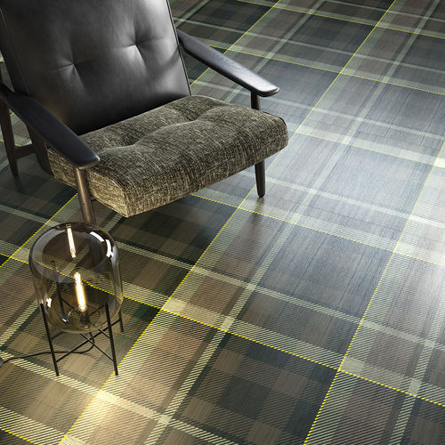 Bodenbelag für Wände geeignet - TARTAN WOOD GREEN - BERTI PAVIMENTI LEGNO - Eiche / für den Innenraum / für professionellen Gebrauch