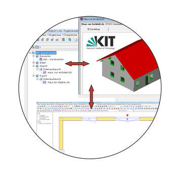 Software / BIM Building Information Modeling - IFC - DIETRICH'S AG - für Betonkonstruktion / für die Gebäudetechnik / für Holzkonstruktion