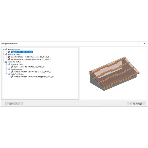 Berechnungssoftware - SPLICED PURLINS - DIETRICH'S AG - für Holzkonstruktion / 2D
