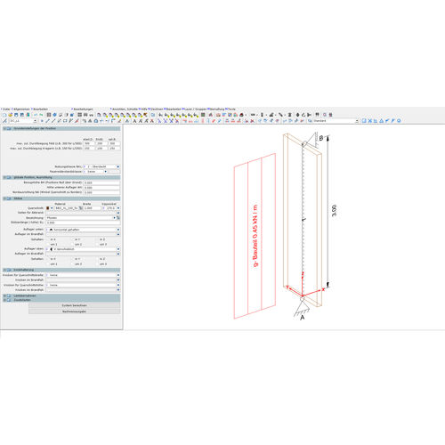 Projektplanungssoftware - COLUMNS - DIETRICH'S AG - Berechnung / für Holzkonstruktion / 2D