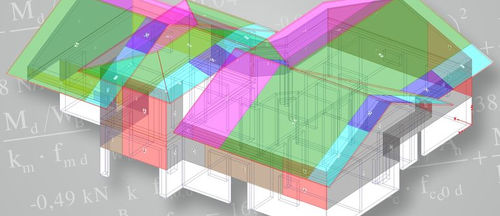 CAD-Software - BUILDING REINFORCEMENT - DIETRICH'S AG - Berechnung / für die Gebäudetechnik / für Holzkonstruktion