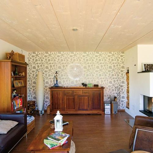 Brettschichtholz-Bodenplatte - HOLZWERK GEBR.SCHNEIDER - für Decke