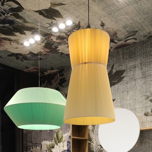 Hängelampe - BALLET - ADRIANI E ROSSI EDIZIONI - Stoff / modern / mit Kabel