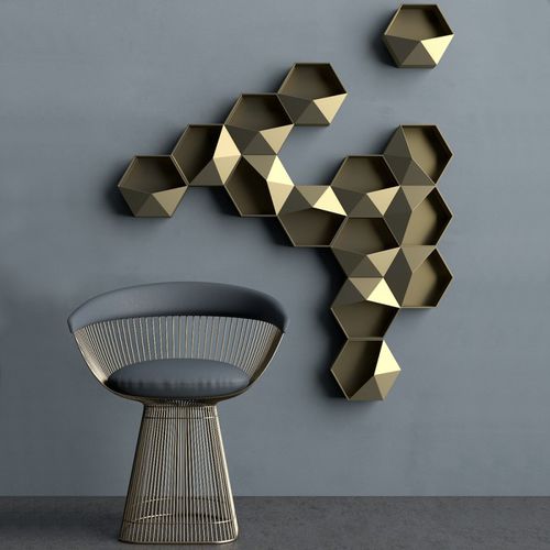 Vase / originelles Design - AQUILONE - ADRIANI E ROSSI EDIZIONI - Keramik / wandmontiert