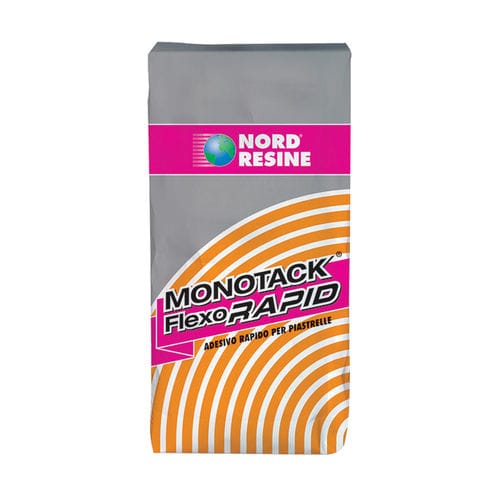Verguss-Klebemörtel - MONOTACK FLEXORAPID - NORD RESINE - für Fliesen / für Zement / Schnell