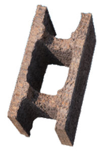 Holzbetonschalungsstein - HB 30/19 - ISOTEX SRL - für tragende Wand / dämmend / flammenhemmend