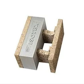Holzbetonschalungsstein - HDIII 44/14 - ISOTEX SRL - Néopor® / für tragende Wand / dämmend