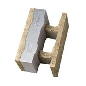 Holzbetonschalungsstein - HDIII 38/10 - ISOTEX SRL - Néopor® / für tragende Wand / dämmend