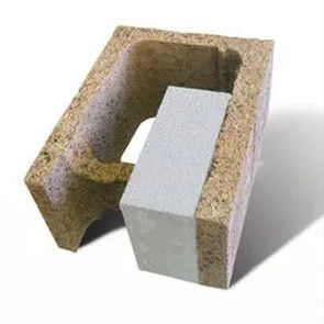 Holzbetonschalungsstein - TO THE INNER CORNERS - ISOTEX SRL - für tragende Wand / dämmend