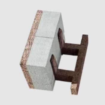 Holzbetonschalungsstein - FLOOR  - ISOTEX SRL - Néopor® / für tragende Wand / dämmend