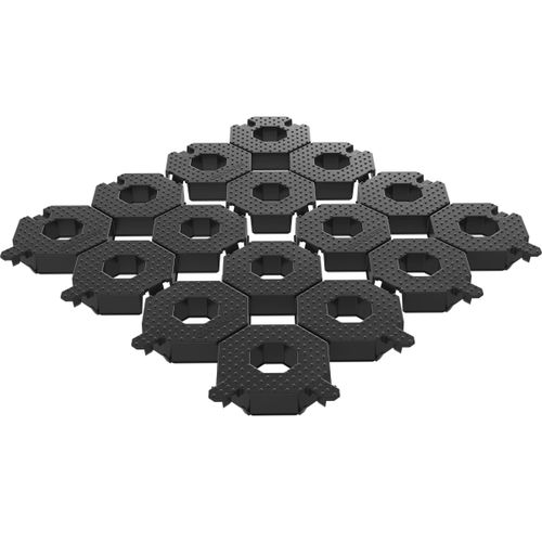Kunststoff-Rasengitter - GEOCROSS - GEOPLAST