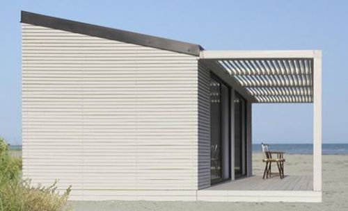 Fertigbauhaus - LV15 - LEGNOLANDIA - Bungalow-Stil / schleppbar / umweltfreundlich