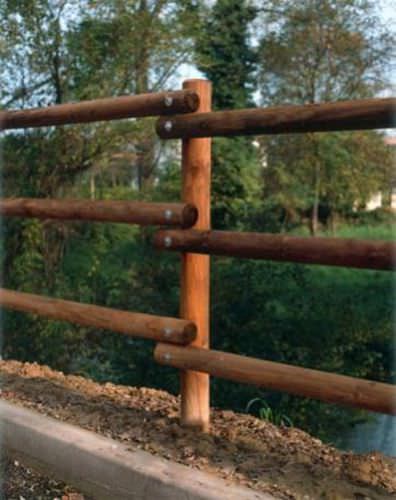 Zaun mit Stangen - 173337-G - LEGNOLANDIA - Garten / für Grünanlagen / Spielplatz