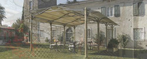 Selbsttragende Pergola - 045080 - LEGNOLANDIA - Holz / Stoff-Überdachungen