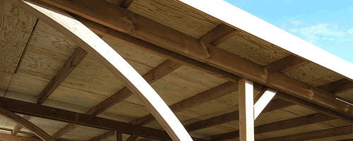 Carport für Gewerbegebrauch - 095010 - LEGNOLANDIA - Holz