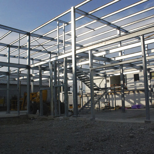 Metall-Dachstuhl / für Seiltragwerk - STEELMURA - MURA - galvanisiertem Stahl