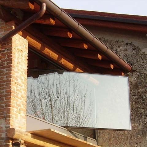 Holzfenster - BIVEOR ® - MURA - Aluminium / Schiebe-Kipp / feststehend