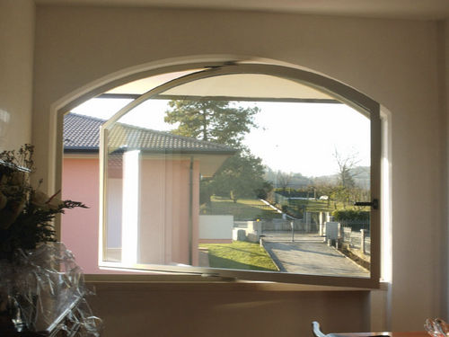 Aluminiumfenster - ALLMURA - MURA - Edelstahl / Bronze / Schwing
