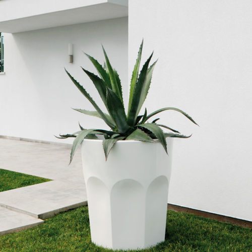 Polyethylen-Pflanzgefäß - CUBALIBRE - PLUSt COLLECTION - konisch / beleuchtet / für Privatgebrauch