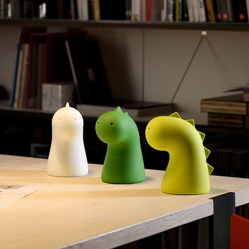 Polyethylen-Skulptur - DRAGHETTO - PLUSt COLLECTION - freistehend / weiß / blau