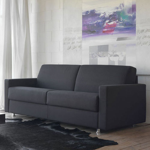 Bettsofa - Lampo - Milano Bedding - modern / Stoff / mit Armlehnen