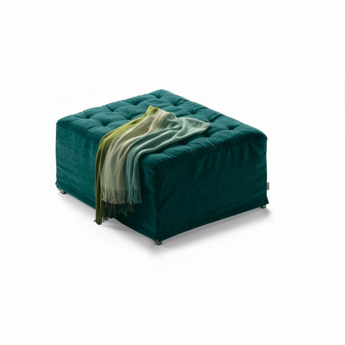 Moderne Ottomane - Dorsey - Milano Bedding - Stoff / quadratisch / mit abnehmbarem Bezug