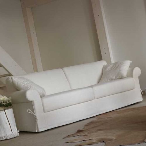 Bettsofa - Richard - Milano Bedding - klassisch / Stoff / mit Armlehnen