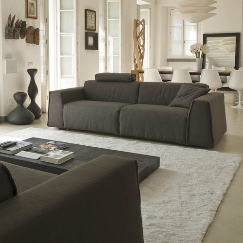 Bettsofa - Parker - Milano Bedding - modern / Stoff / mit Armlehnen