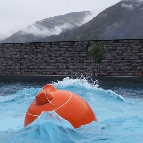 Hobby-Wellenmaschine - WAVEBALL - WOWCOMPANY INTERNATIONAL - für Aquapark / Kalotten / Simulation