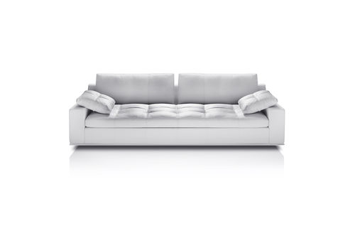 Modernes Sofa - RASPAIL - steiner - Stoff / grau / Zweisitzer