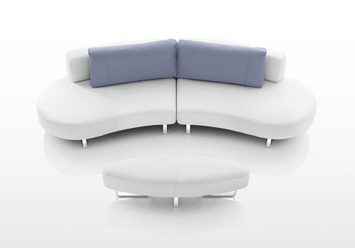 Modulsofa - MANDALA - steiner - modern / Stoff / Leder