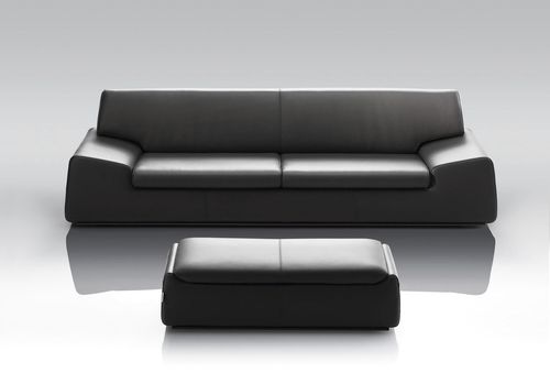 Bettsofa - WIND - steiner - modern / Stoff / Leder